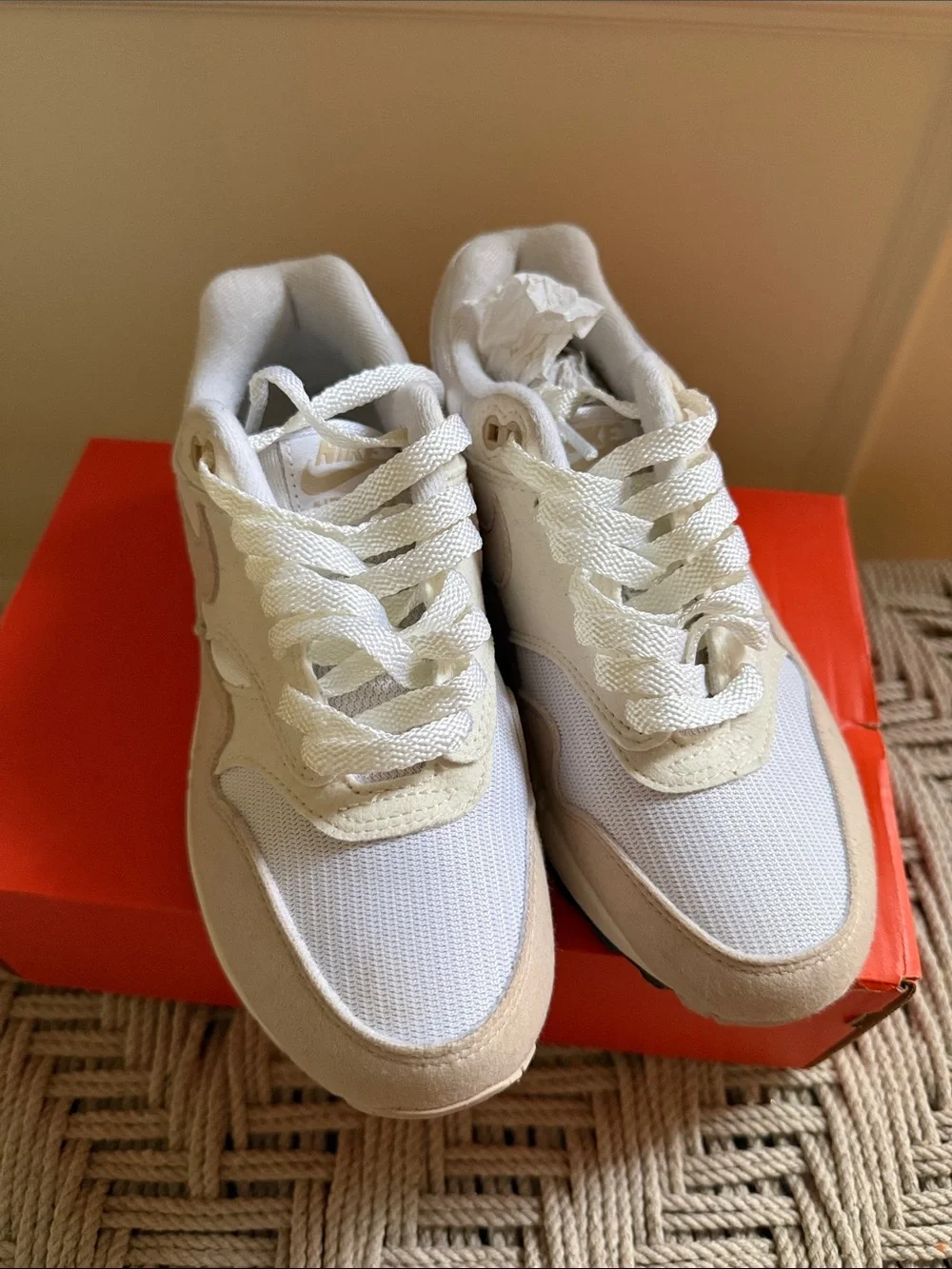 Women's Air Max 1 Pale Ivory DZ2628-101 Women's 5.5
